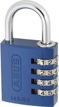 Pikkukuva 1 / 3: ABUS ABVS48807 Riippulukko 41,5 mm Sininen Yhdistelmälukko