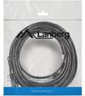 Miniatyrbillede 1 af 4: lanberg CA-C13C-11CC-0100-BK CEE 7/7 Shuko stik til IEC 320 C13 stik Netledning VDE, 10m sort