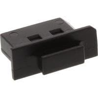 InLine støvdæksel til DisplayPort-stik - Støvomslag - Sort (pakke med 50) (59948H)