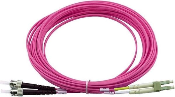 BlueOptics SFP3133FU1MK Fiberoptisk kabel 1 m LSZH OM4 LC/UPC ST/PC Magenta