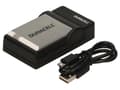 Miniatyrbillede 2 af 4: Duracell USB oplader til Canon NB-6L