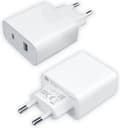 Pikkukuva 1 / 4: Xiaomi Laturi - USB-C / USB-A - 33 W pikalaturi - Virtalähde - Valkoinen