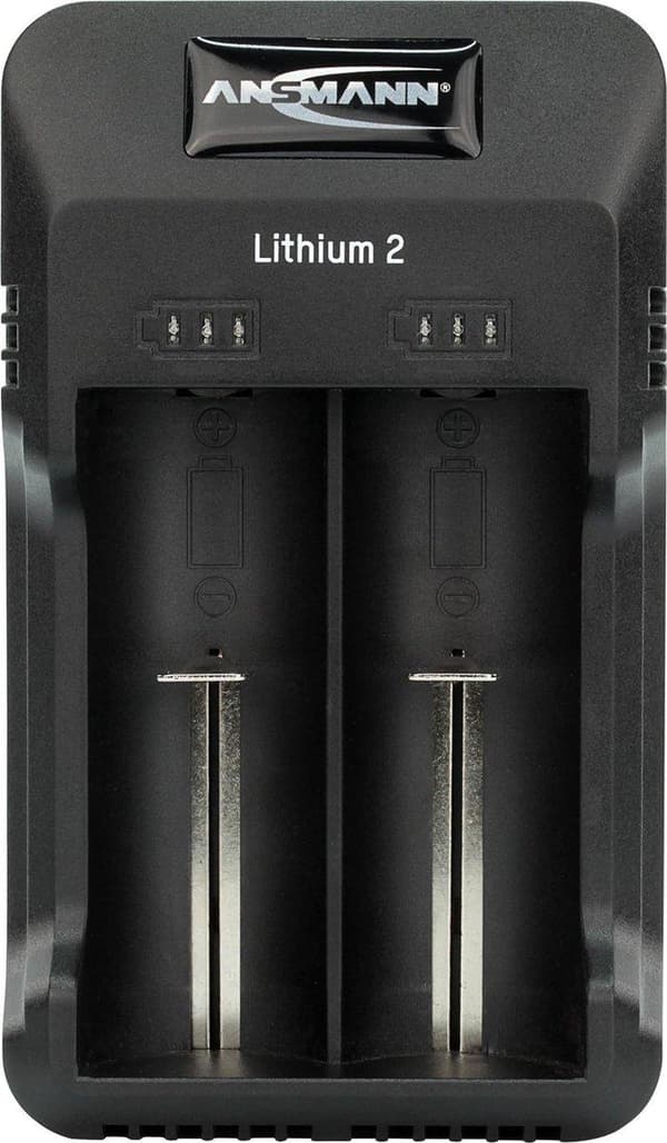 Ansmann Akkulaturi Lithium 2 musta 1001-0050