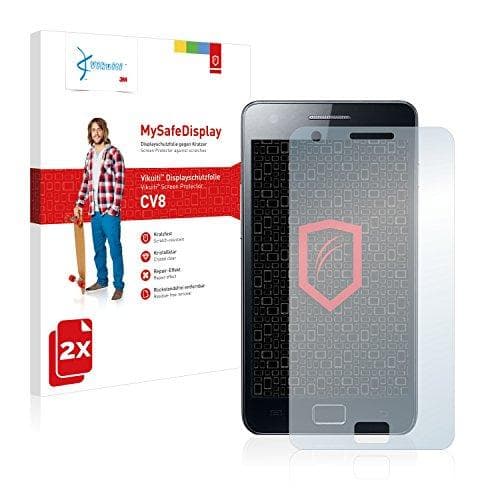 Vikuiti 2X näytönsuoja CV8 3M:ltä yhteensopiva Samsung Galaxy I9100 suojakalvon kanssa