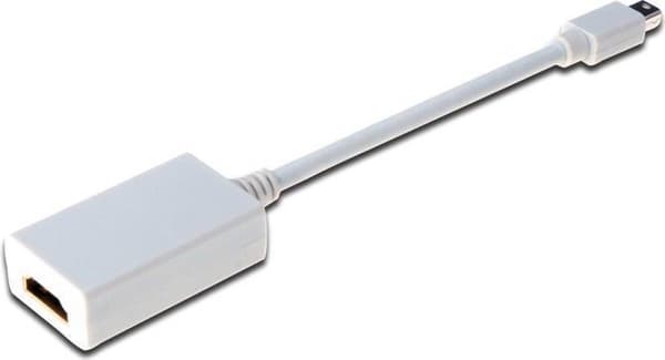 Digitus Mini DP -HDMI type A mini DisplayPort 1.1a Hvid