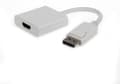 Pikkukuva 1 / 3: CablExpert A-DPM-HDMIF-002-W - sovitinkaapeli, DisplayPort - HDMI