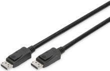 Digitus ASSMANN - DisplayPort-kabel - DisplayPort (M) til DisplayPort (M) - DisplayPort 1.4 - 2 m - 4K-understøttelse, 8K-understøttelse, 5K-understøt