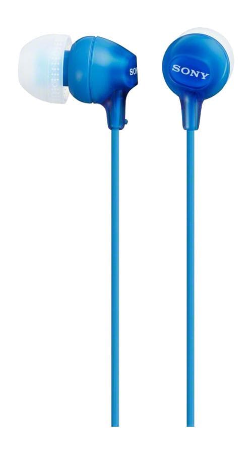 Sony MDR-EX15AP - In-ear høretelefoner - Blå