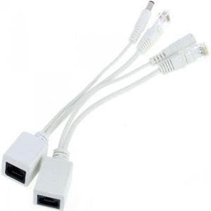 ALLNET PoE passiivisuuttimen sovitinkaapelisarja DC piippuliitinsovitin 5,5 mm suora liitin (All_PoE_passive_cable)