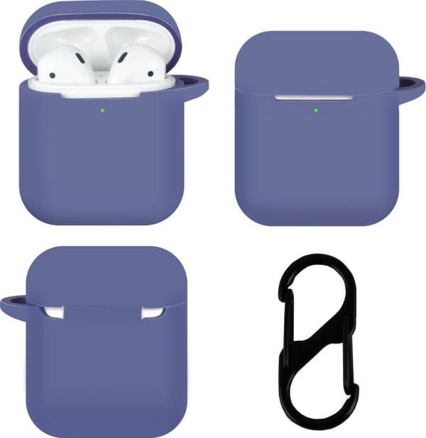TERRATEC AirBox Silikonskyddsfodral för AirPods Marinblå