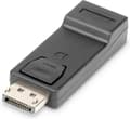 Miniatyrbillede 1 af 9: Digitus AK-340602-000-S DisplayPort / HDMI-adapter [1x DisplayPort-stik - 1x HDMI-stik] Sort