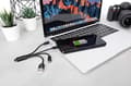 Miniatyrbillede 3 af 6: DIGITUS USB ladekabel USB A - Lightning+Micro B+Type-C M/M/M/M 0,15m, 3 i 1 kabel, CE, guld, bl.