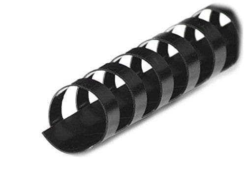 r&b BRP060-SW plastbindekamme 21 ringe 6 mm, 100 stk.