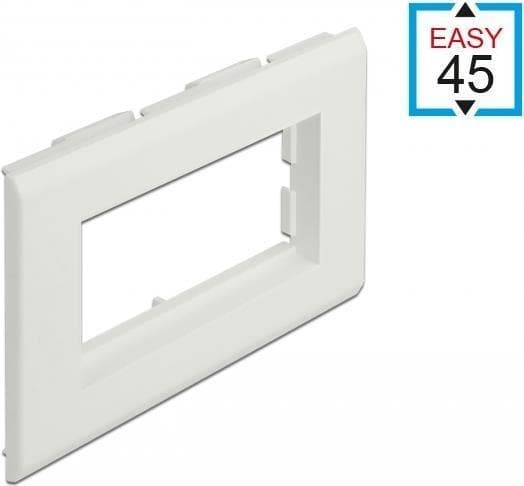 DeLOCK - Easy 45 - stel - hvid, RAL 9003 (81316)