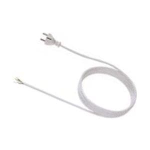 Bachmann SchuKo tilslutningskabel, hvid, længde 1,5m H03VV-F3G0.75, jordingskontakt forsyningsledning 1,5m hvid H03VV-F 3G0,75mm² - uemballeret Side 1