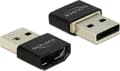 Miniatyrbillede 1 af 4: Delock-mobiltelefonadapter [1x HDMI-stik - 1x USB-A 2.0-stik]