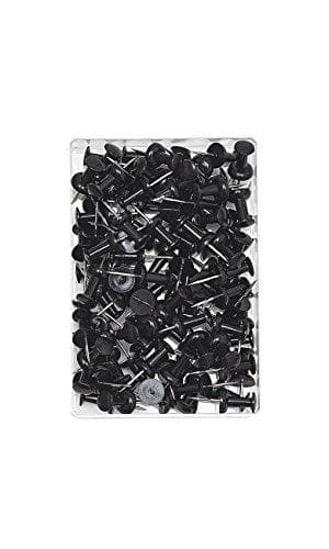 Wedo 54101 Thumb Tacks, Diabolo Shape, i gennemsigtig æske