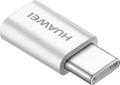 HUAWEI-matkapuhelinsovitin [1x Micro-USB-liitäntä - 1x USB-C™-pistoke] USB-C™ Bulk/OEM (AP52)