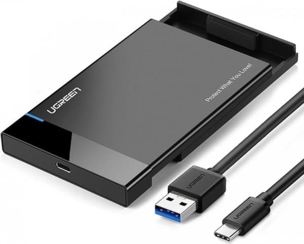 UGREEN USB-A+3xUSB-C 100W GaN väggladdare USB CC-kabel Svart (90575)