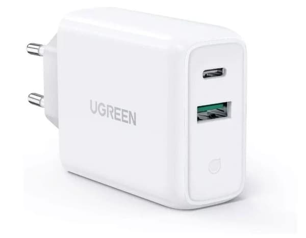 Ugreen 60468 mobiloplader hvid indendørs (60468)