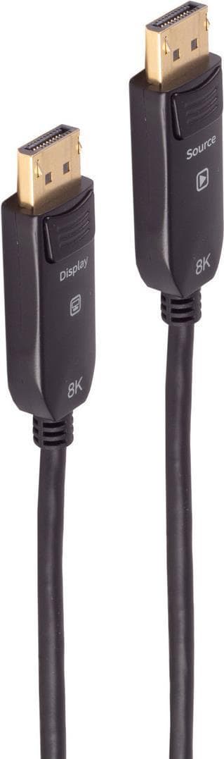 shiverpeaks BS30-16495 DisplayPort-kabel 50m sort (BS30-16495)