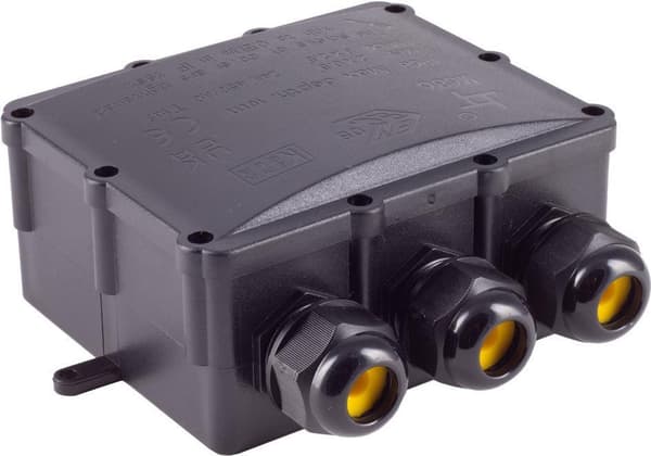 shiverpeaks ®-BASIC-S--nätverkskabelkontaktbox för utomhusbruk, IP68, 1x3 (BS08-01053)