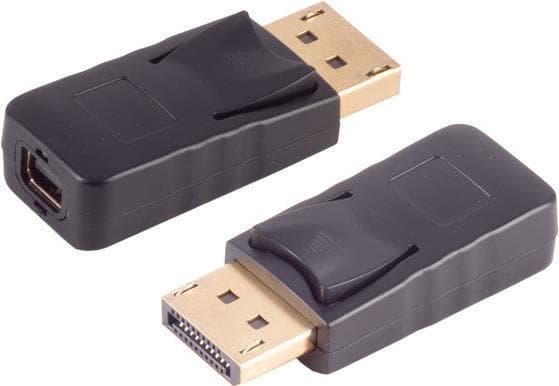 shiverpeaks ®-BASIC-S--DisplayPort 1.2-adapter, DisplayPort han til Mini DisplayPort hun, 4K (BS10-01030)