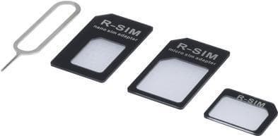 RF-5044718 SIM-adapter Anpassad från Nano SIM Micro till (RF-5044718)