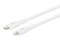 Miniatyrbillede 1 af 6: MANHATTAN USB-C til Lightning Sync/Opladningskabel USB-C han til Apple® MFi-certificeret 8-benet Lightning-stik, 0,5 m, til iPhone® / iPad® / iPod®, 4