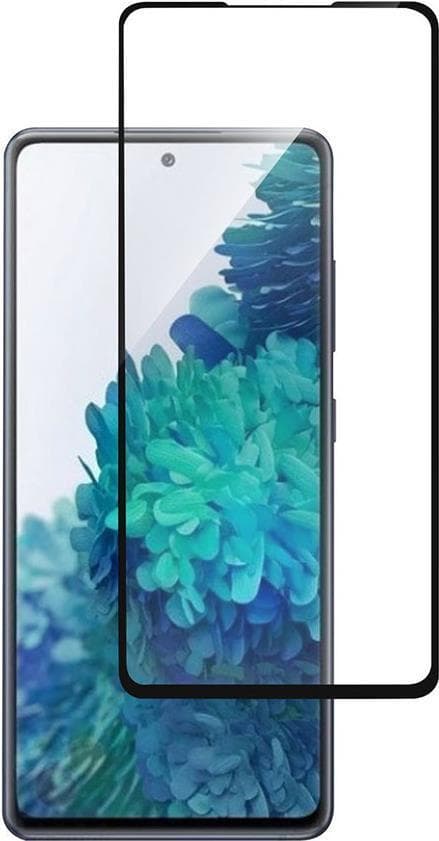 eSTUFF Titan Shield - Skärmskydd för mobiltelefon - Full täckning - Glas - Ramfärg Svart (pack med 10) - för Samsung Galaxy S20 FE (ES504064-10BULK)