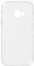 eSTUFF Soft Case - Bakskal för mobiltelefon - UV-belagd deformerbar polyuretan - klar - för Samsung Galaxy Xcover 4, Xcover 4s