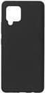 eSTUFF - Bagcover til mobiltelefon - silikone - sort - til Samsung Galaxy A42 5G