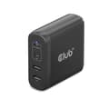 Pikkukuva 1 / 5: CLUB3D CAC-1912EU Matkalaturi 100 W - 100 W - 100 - 240 V - 50/60 Hz - Ylikuormitus - Ylijännite - Musta - USB (CAC-1912EU)