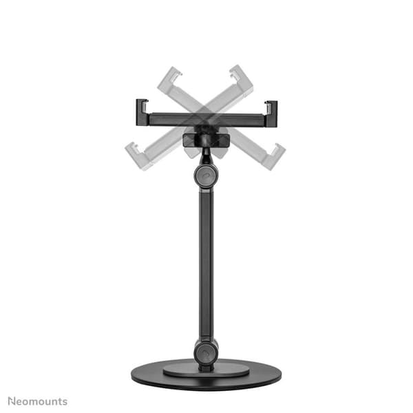 Neomounts Tabletthållare skrivbord - 7 till 12,9 tum - Justerbar - Universal - Svart
