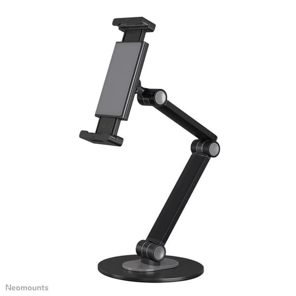 Neomounts Tabletholder skrivebord - 7 til 12,9 tommer - Fleksibel arm - Justerbar - Universal - Sort
