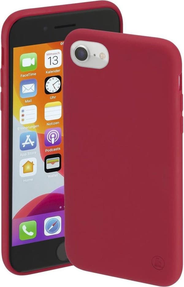 Hama "Finest Feel" -kuori Apple iPhone 6/6s/7/8/SE 2020/SE 2022, punainen
