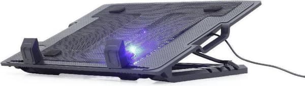 Kylbas för bärbar dator GEMBIRD NBS-1F17T-01 17" Svart
