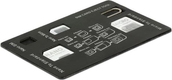 SIM-kortadapterset 4 i 1 Delock