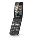 Miniatyrbillede 1 af 4: Emporia SIMPLICITYglam 7,11 cm (2,8") 102 g sort - hvid seniortelefon (V227_001)