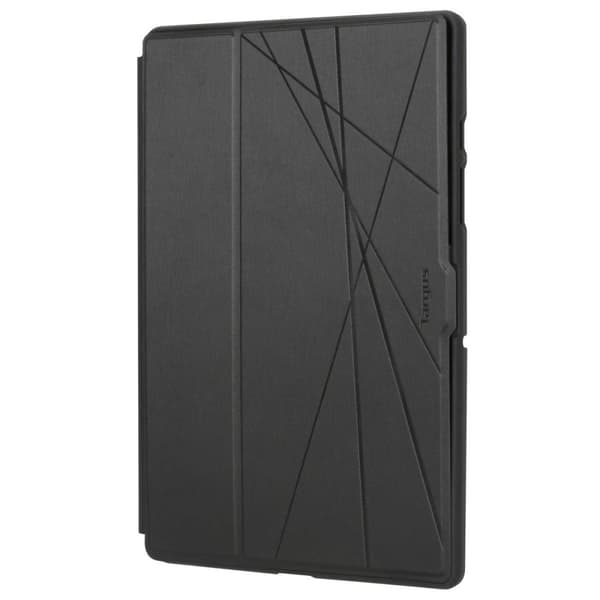 Targus Click-In - Flip kotelo tabletille - termoplastinen polyuretaani (TPU) - musta - 10,5" - Samsung Galaxy Tab A8