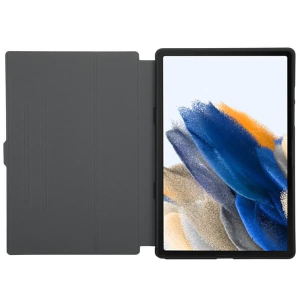 Targus Click-In - Flip kotelo tabletille - termoplastinen polyuretaani (TPU) - musta - 10,5" - Samsung Galaxy Tab A8