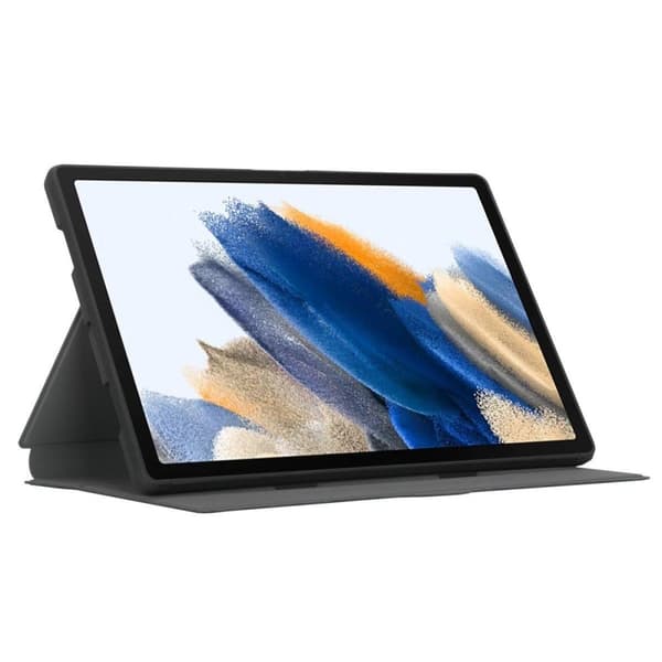 Targus Click-In - Flip kotelo tabletille - termoplastinen polyuretaani (TPU) - musta - 10,5" - Samsung Galaxy Tab A8