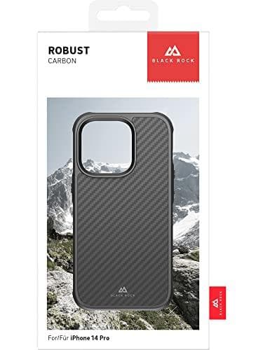 Black Rock Cover Robust Carbon til Apple iPhone 14 Pro, Sort (00215176)