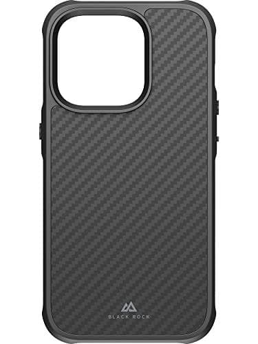 Black Rock Cover Robust Carbon til Apple iPhone 14 Pro, Sort (00215176)