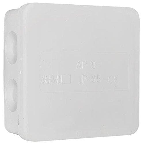 5 pieces - ABB Stotz S&J cable junction box IP 55 86mm gr 2.5qmm 400V AP9/G / 455636 (2TKA140014G1)