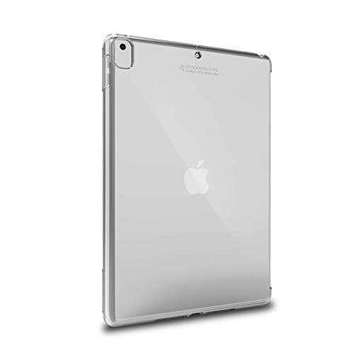 STM halvskal - Bagcover til tablet - polycarbonat, termoplastisk polyurethan (TPU) - klar - til Apple 10,2" iPad (7. generation) (STM-222-280JU-01)