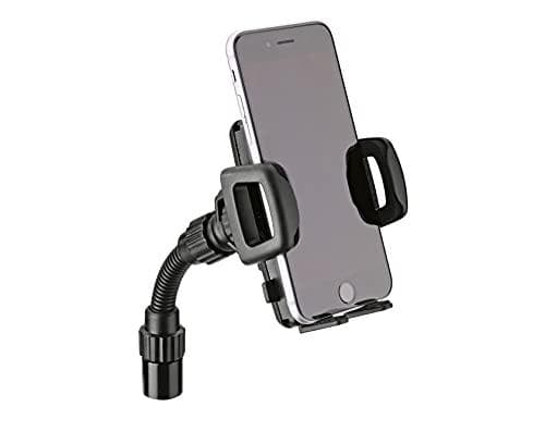 KOENIG & MEYER 19748-300-55 - Smartphoneholder (bredde 60 - 84 mm | 360° drejelig | fleksibel holdearm | 3/8" gevind) (19748-300-55)
