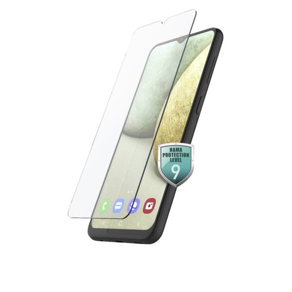 Hama Essential Line "Premium Crystal Glass" - skærmbeskytter til mobiltelefon - glas - gennemsigtig - til Samsung Galaxy A02s, A03s