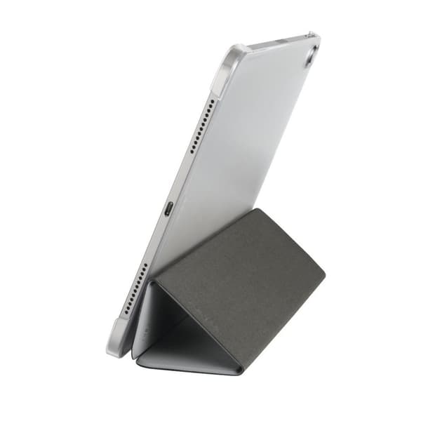 Hama Fold Clear - Flip-etui til tablet - polyurethan - grå - 10,9" - til Apple 10,9" iPad Air (4. generation) (00216410)