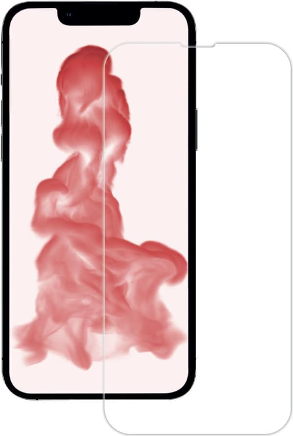 Vivanco 2D - Apple - iPhone 14 Plus - Smudsafvisende - Slagfast - Ridsefast - Sprængsikker - Gennemsigtig - 1 stk(e) (2DGLASVVIPH14M)